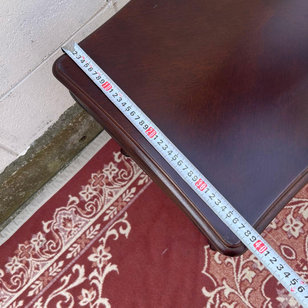 maruni マルニ家具◾️猫脚デザイン 木製サイドテーブル コーヒーテーブル