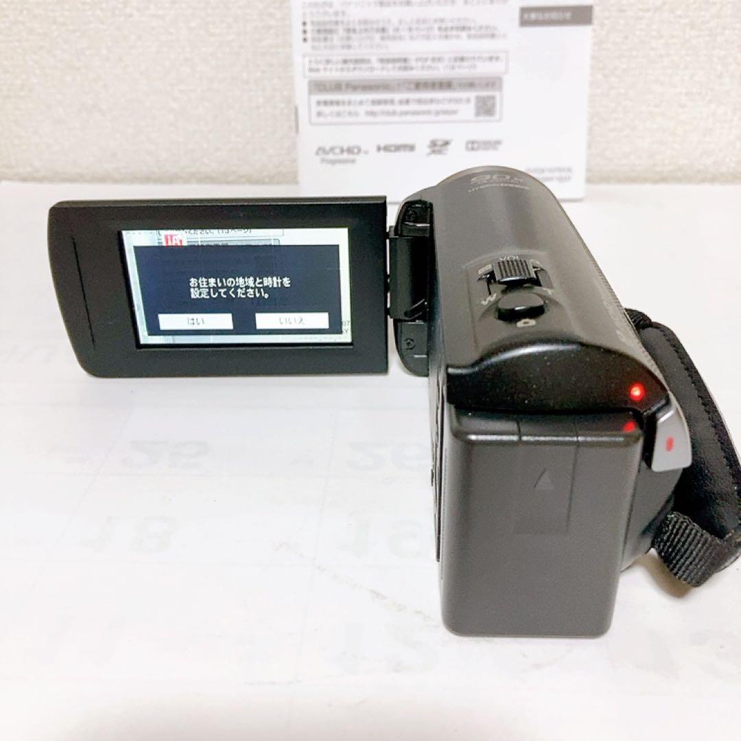 【美品】Panasonic ビデオカメラ　HC-V480MS 付属品・説明書有り