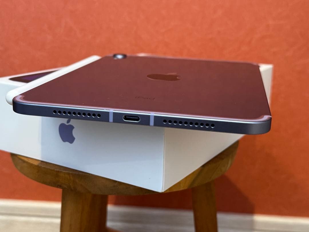 【極美品】iPad mini 6 セルラーパープル 本体 ApplePencil