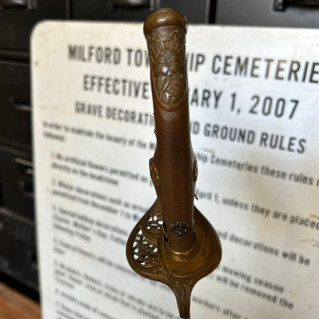 【観賞用】古道具 模造刀 骨董品 日本軍 装品 インダストリアル アンティーク