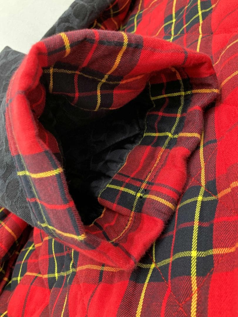 コーチ　シグネチャー ジャカード デニム ボニー コート 黒　170 / 98A