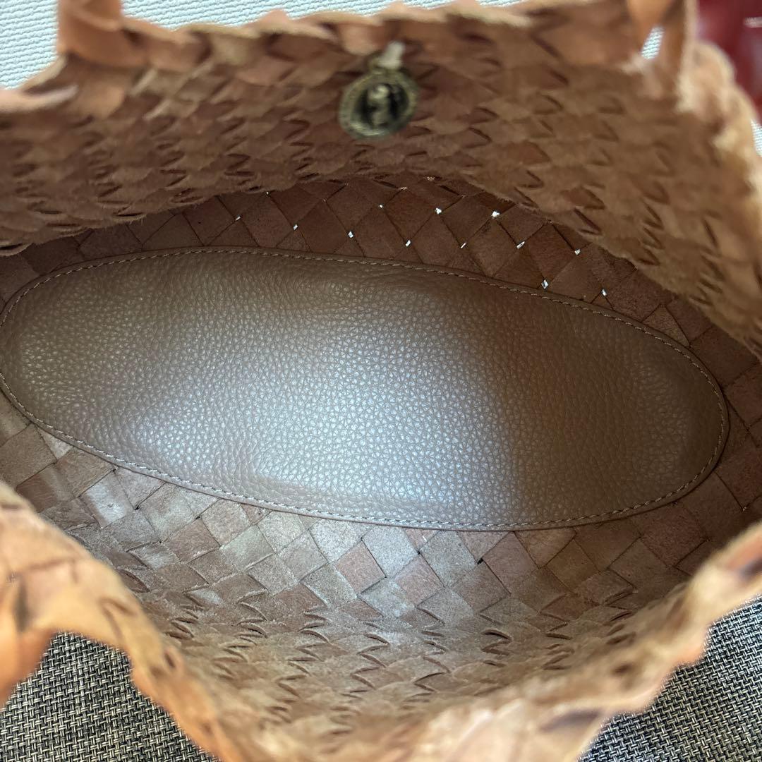 新品Dragon Diffusionレザー編み込みトートバッグ