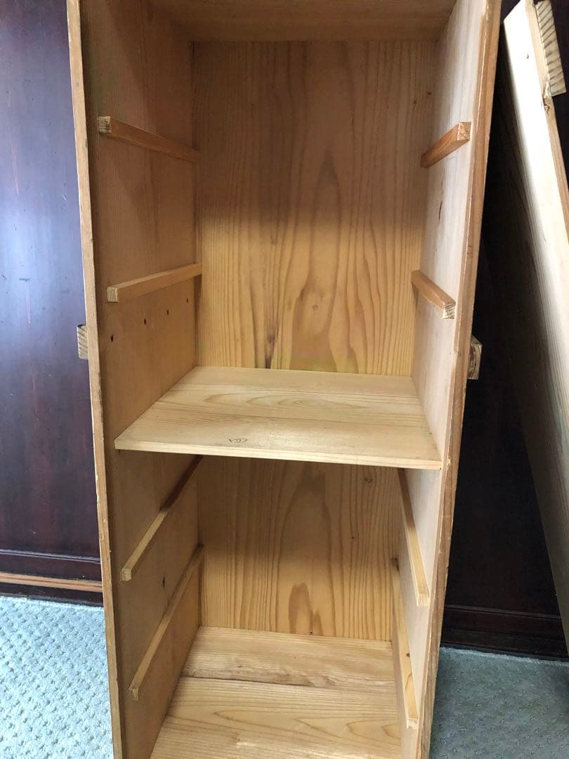 お膳　お椀　5膳　おひつ　しゃもじ　お盆　セット　木製収納箱付き　骨董品