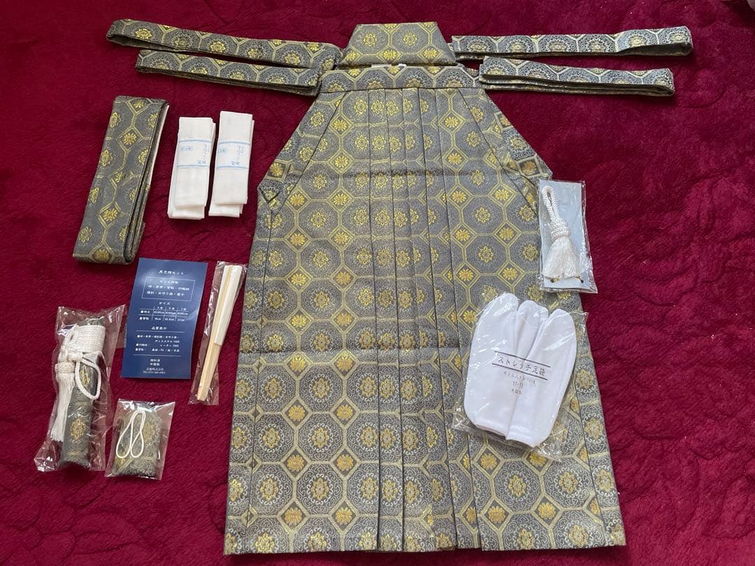 【12点　フルセット】男児袴セット 5歳用 七五三