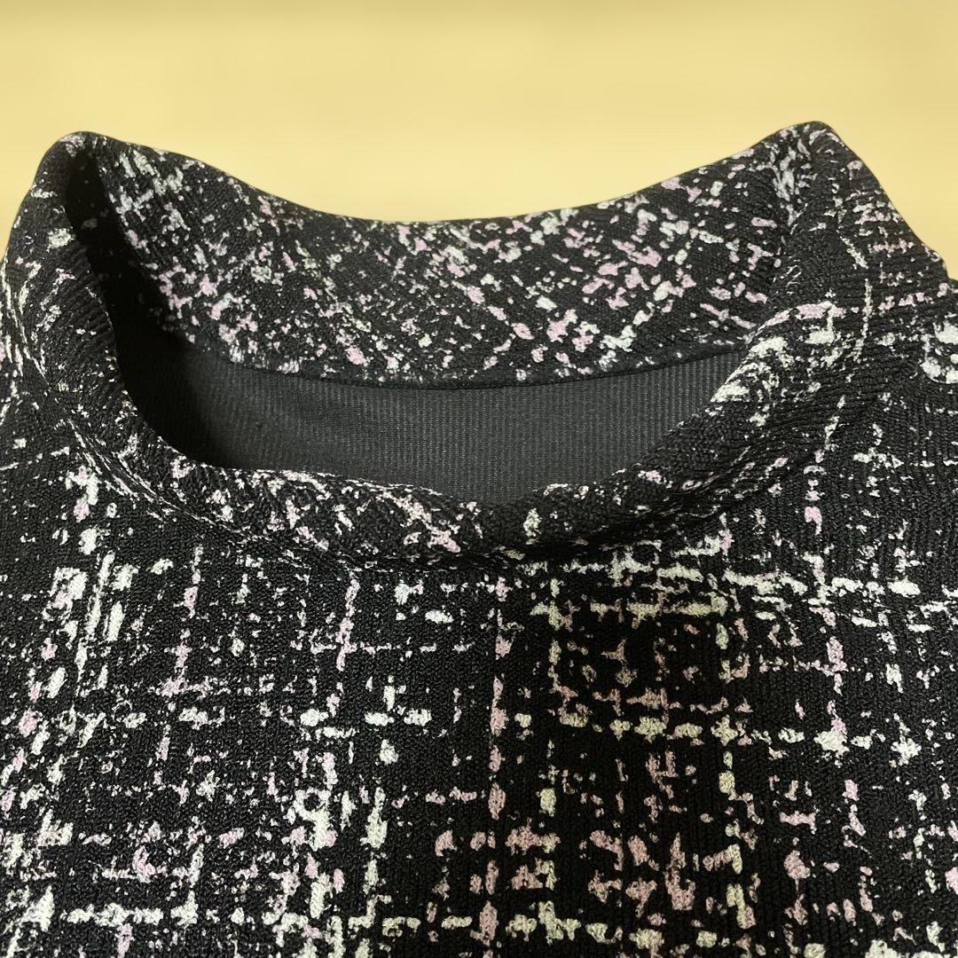 新品タグ付き　詩仙堂　トモコレクション 黒と白とピンクのパターン