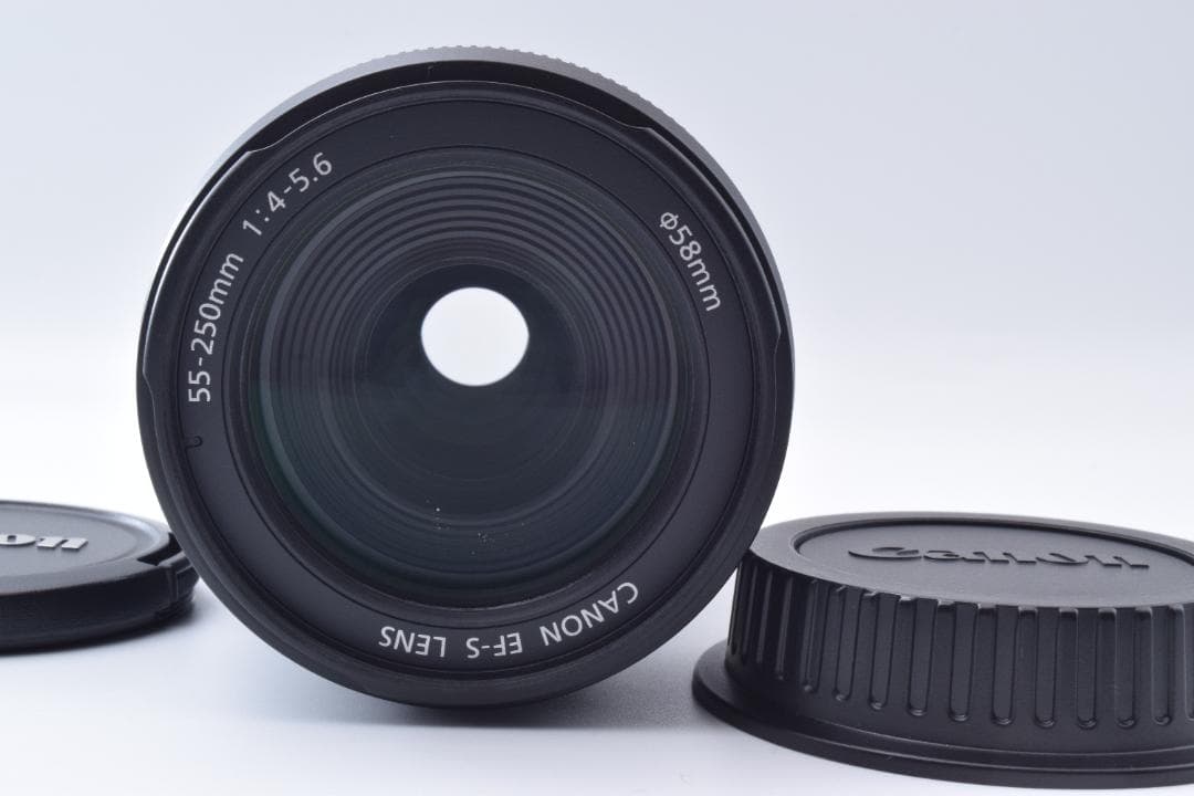 #31c Canon EF-S 55-250mm F4-5.6 IS レンズ