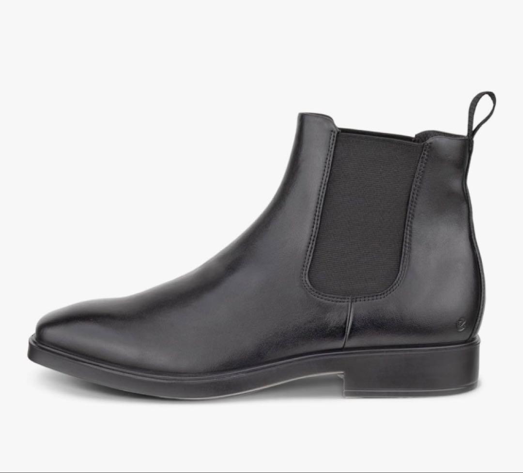 エコー メンズ METROPOLE MILAN 本革 チェルシー ブーツ