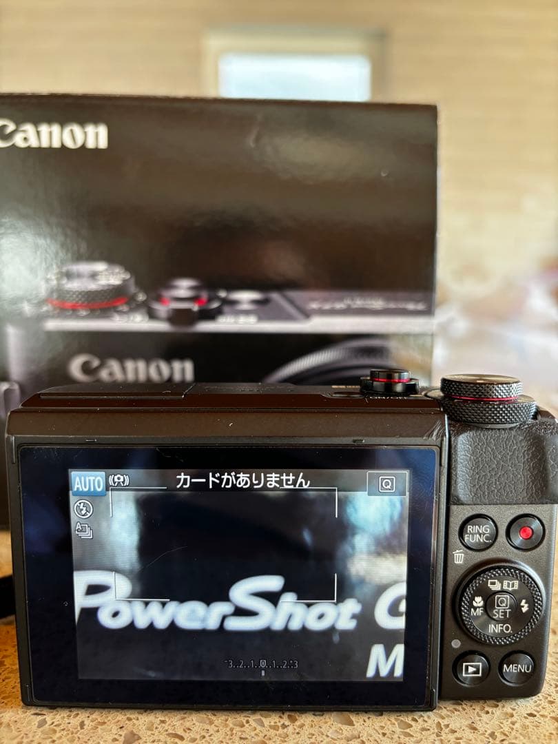 あ　Canon PowerShot G7 X Mark II