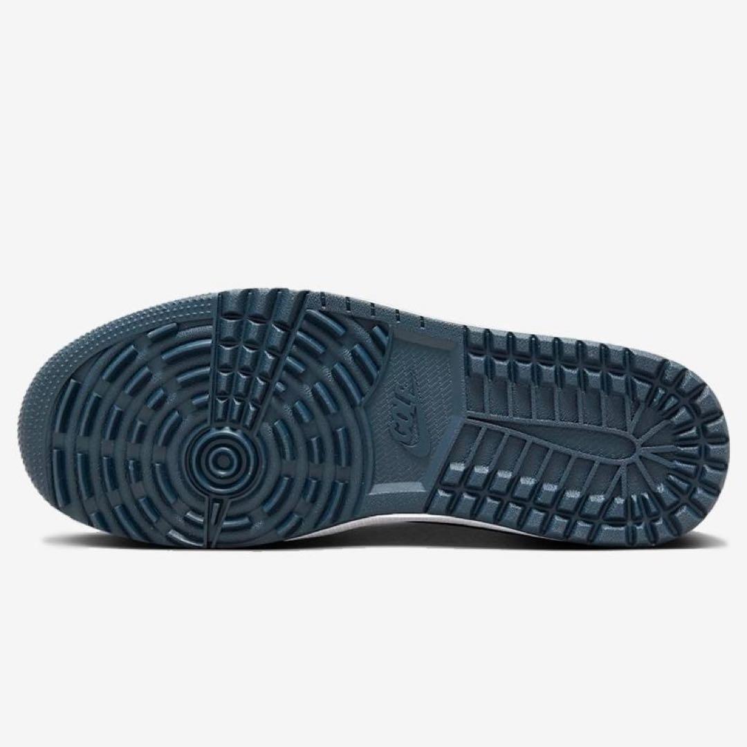 ナイキ ゴルフ ジョーダン 27.5 スニーカー シューズ 靴 青 天然皮革