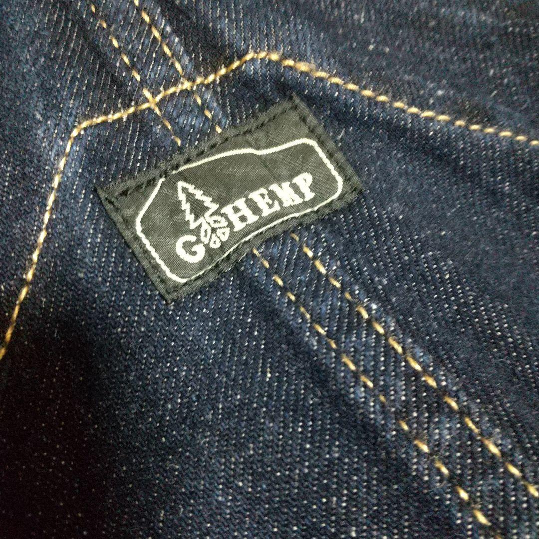 GOHEMP ゴーヘンプ　オーバーオール　28インチ