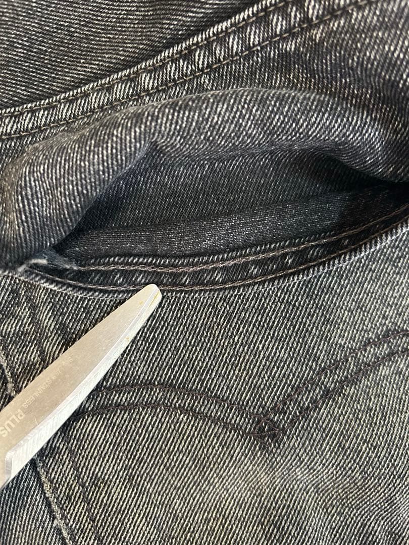 85年製 517 ブラック ユーロリーバイス UK製 ブーツカット W35L34