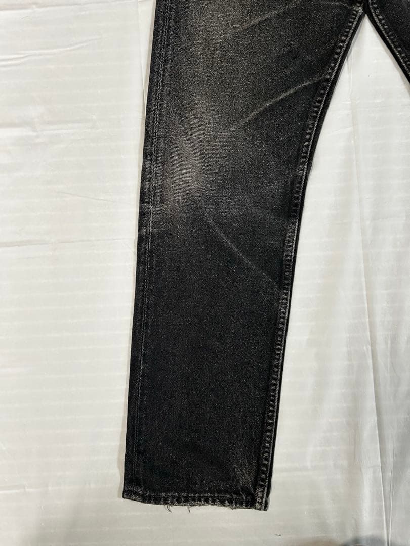 85年製 517 ブラック ユーロリーバイス UK製 ブーツカット W35L34