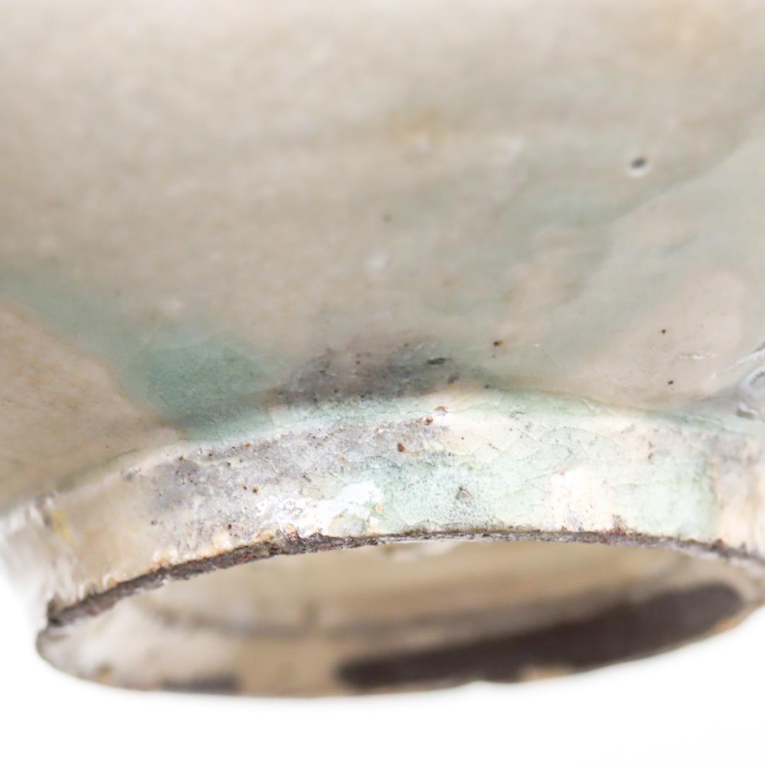 御本手 輪花 鉢 21cm