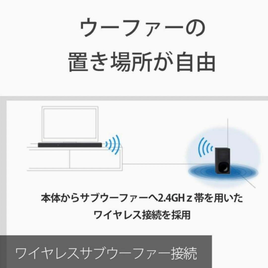 【未使用】 SONY ソニー サウンドバー HT-G700 4K ブラック