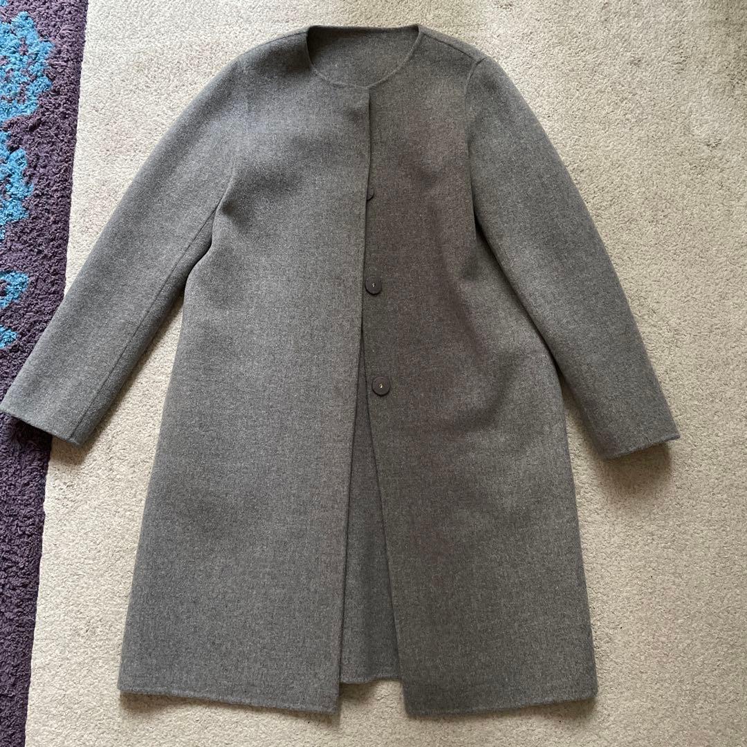 バーニーズニューヨーク　ノーカラーコート　サイズ38