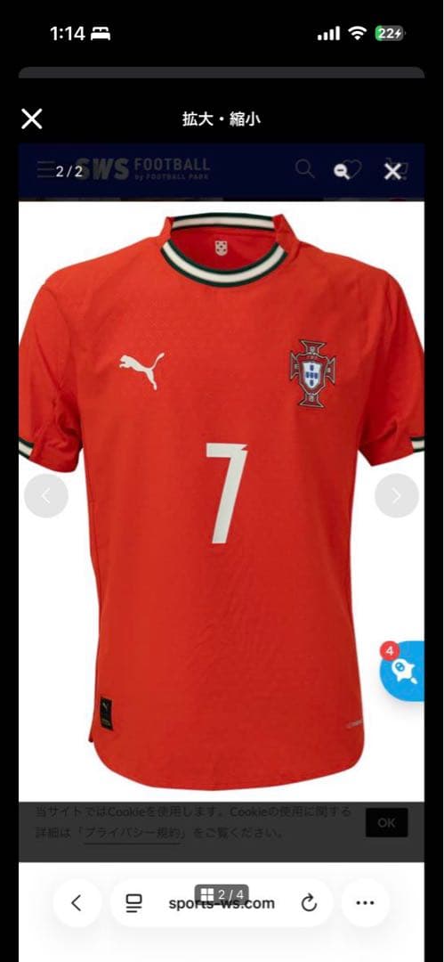 ryotrino出品ムバッペ　ロナウド　長袖