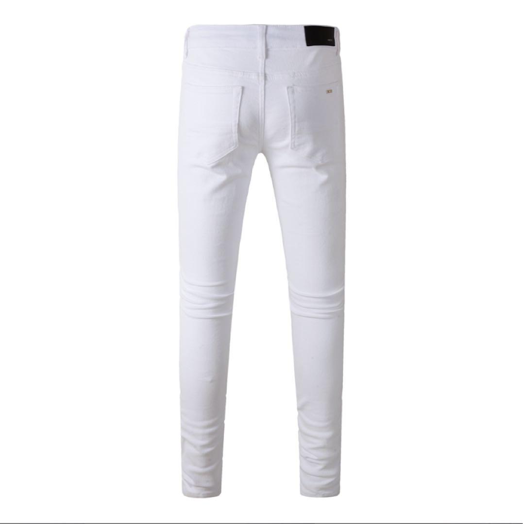 AMIRI デニム スキニー スリムフィット 白 ホワイト 30