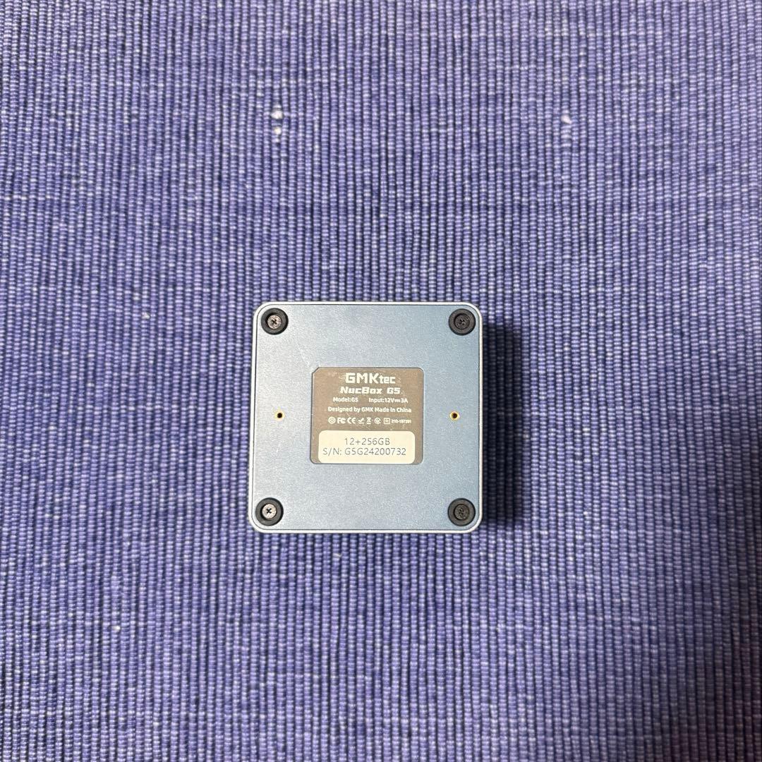 ミニPC GMK Tec Nuc Box G5 N97 RAM 12G SSD 256GB