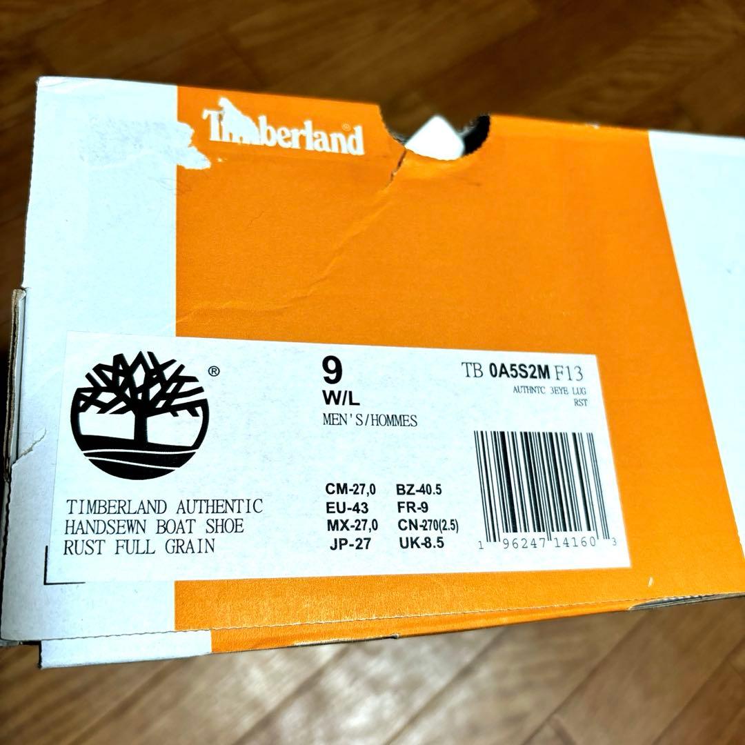 靴 Timberland Authentic 3 eye Classic