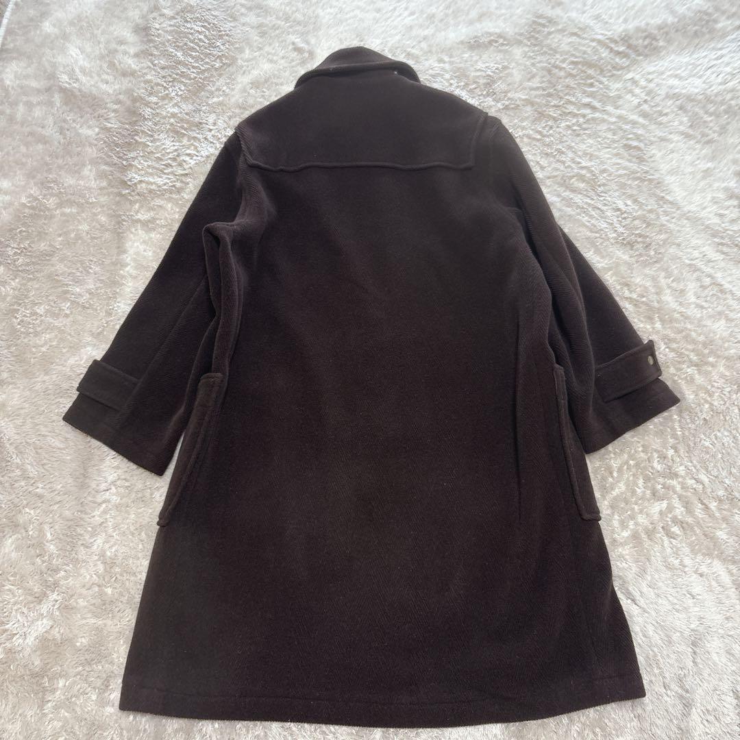 美品 Paul Smith ポールスミス　ヘリンボーン ダッフルコート M 茶