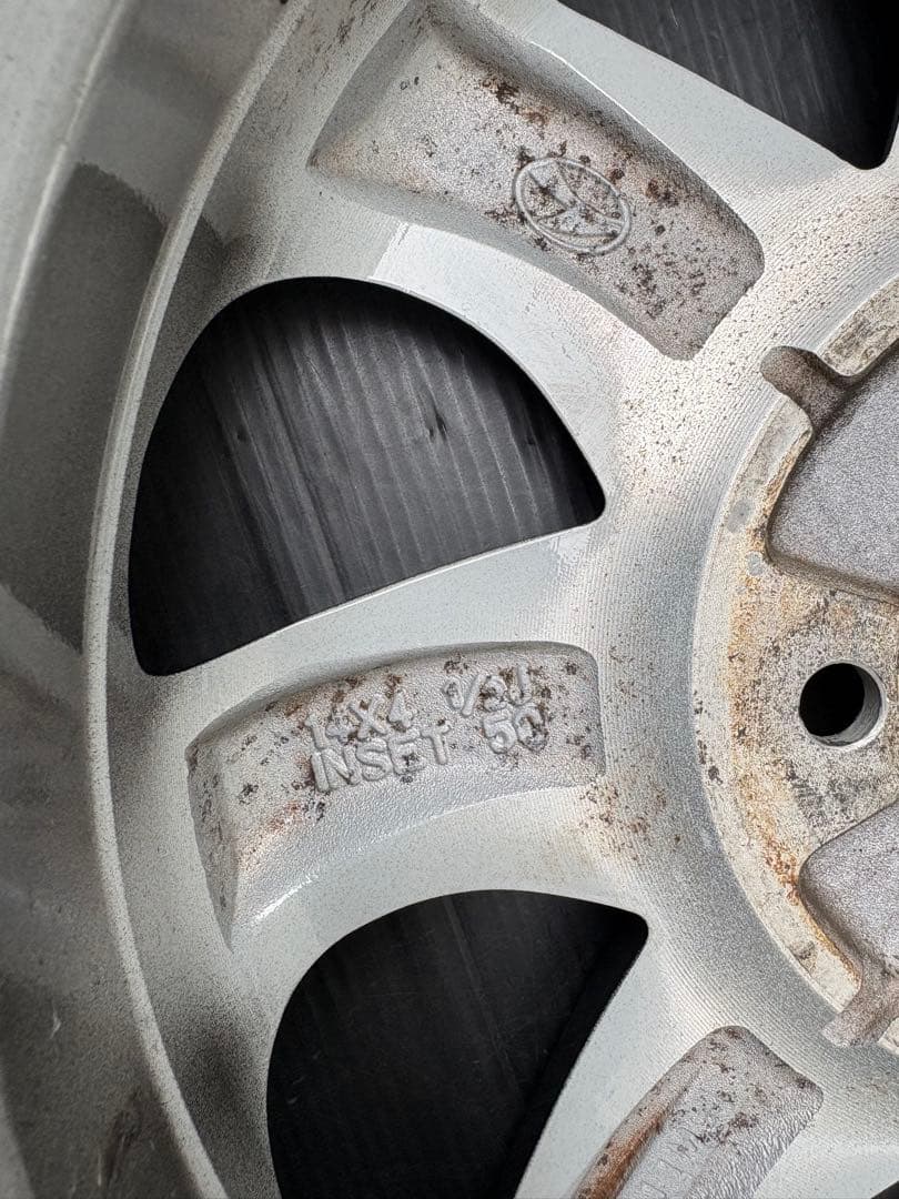 オススメ‼️スズキ純正14インチ 4.5J 23年165/55R14 4本セット⛰️