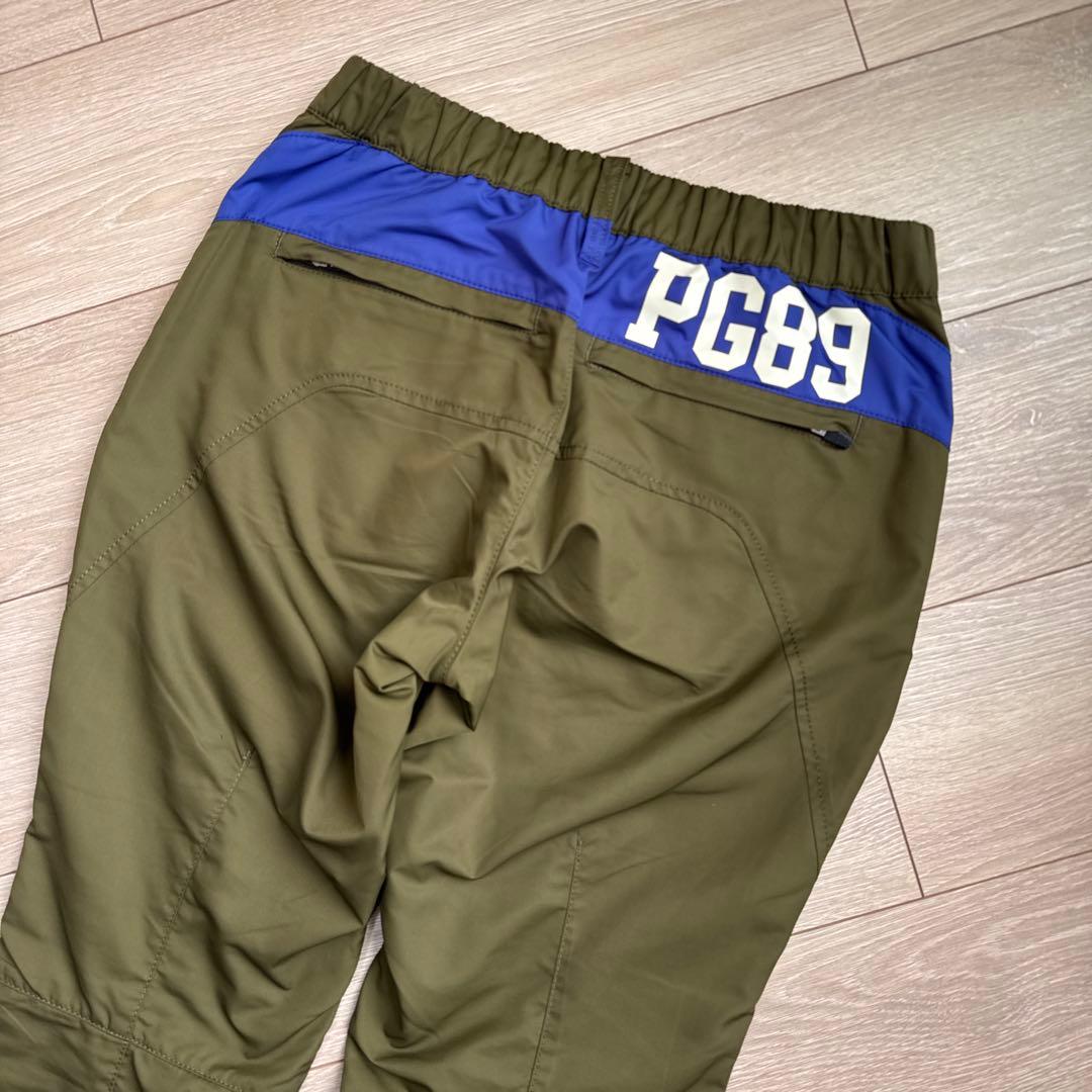 パーリーゲイツPEARLY GATES 蓄熱 保温 防風パンツ カーキ 0(S)