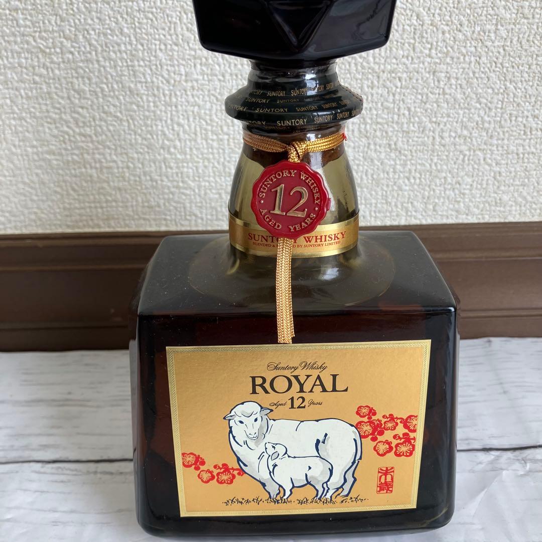 未開栓 サントリー オールド 寿 干支ラベル 12年 ウイスキー