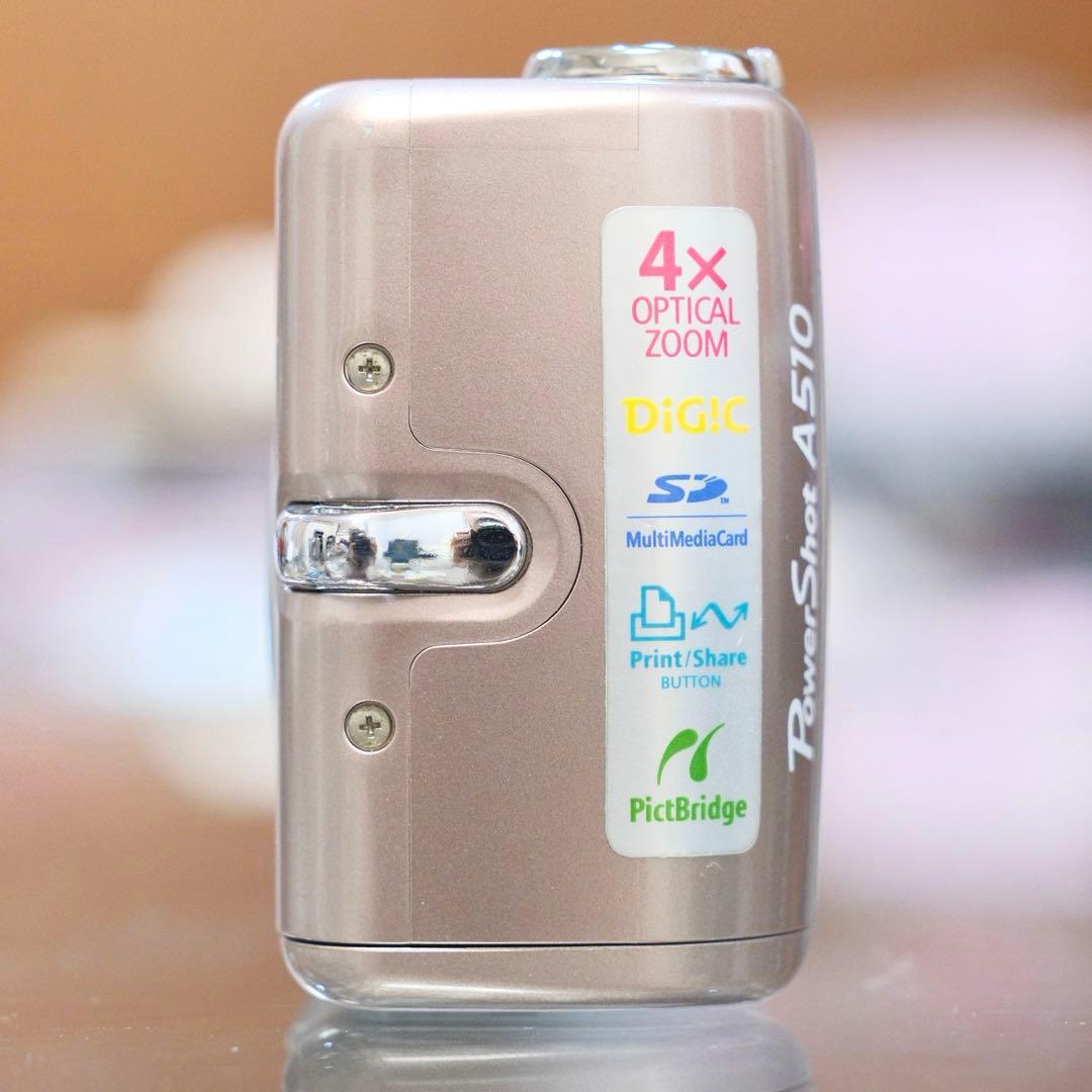 名機 動作品 平成レトロ Canon PowerShot A510 PC1107