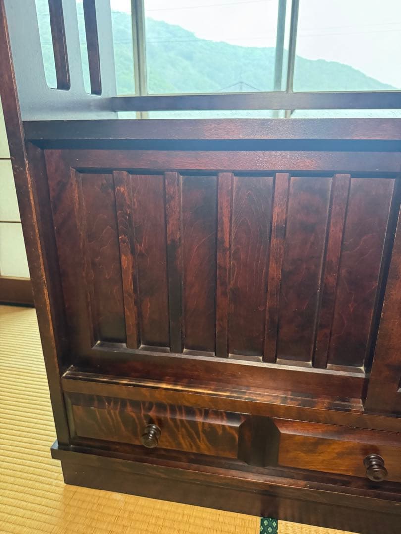 北海道民芸家具　棚　ラック　木製