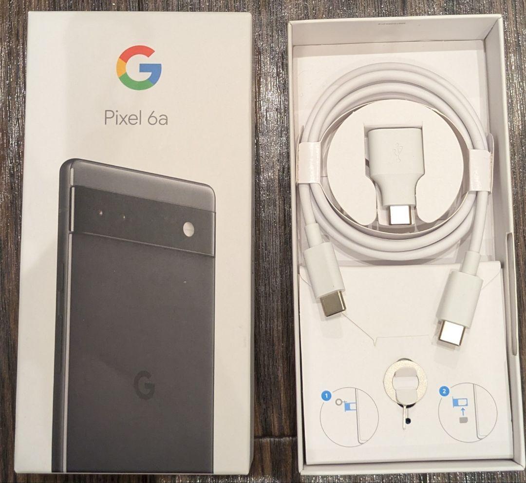 Google Pixel 6a 本体　Charcoal 128GB