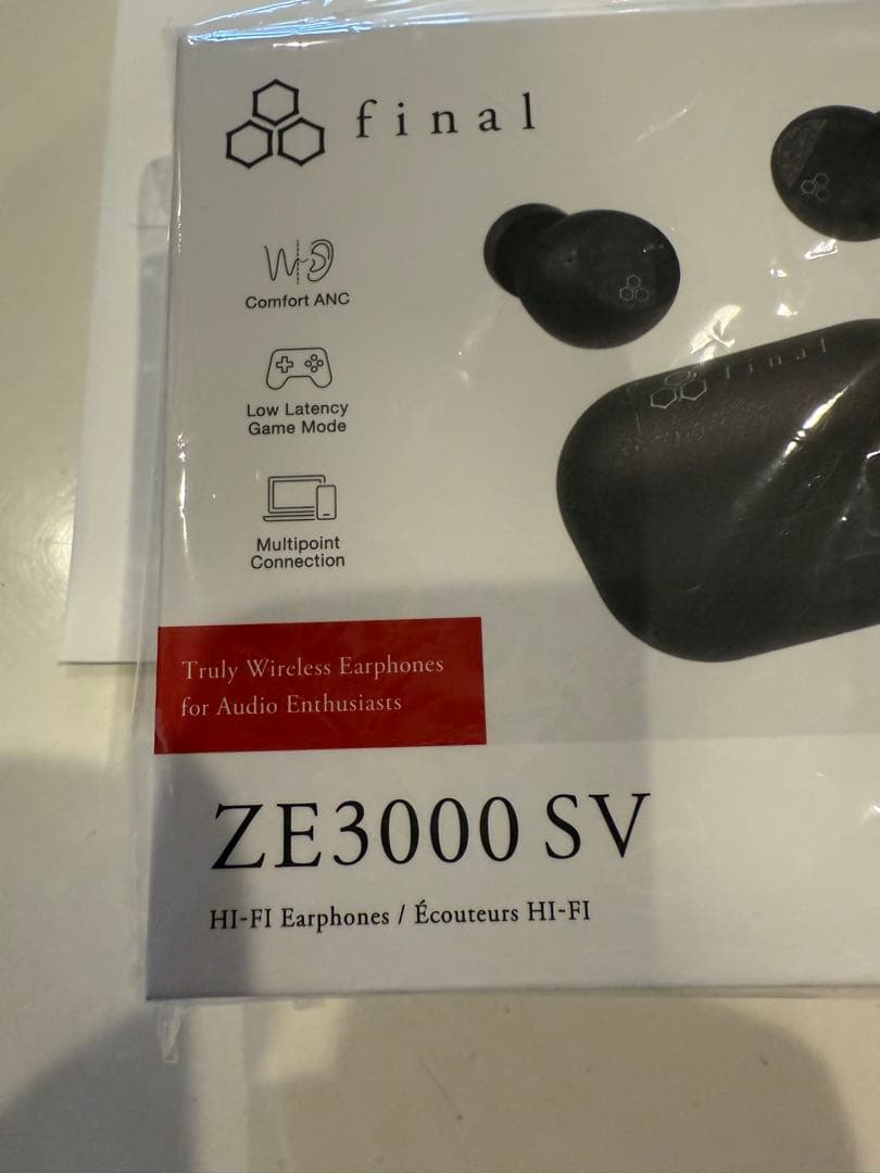 final ZE3000 SV ブラック ワイヤレスイヤホン　新品未開封