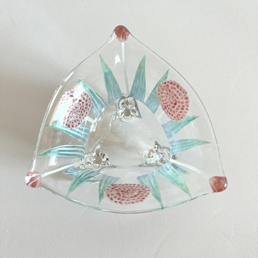 松岡装子 ガラス 器 希少 新品未使用