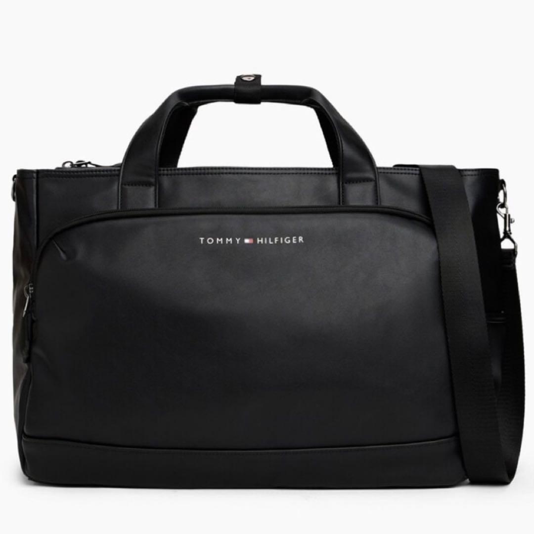 新品★トミーヒルフィガー ゴルフ★ユースフル トートバッグ★ゴルフバッグ黒