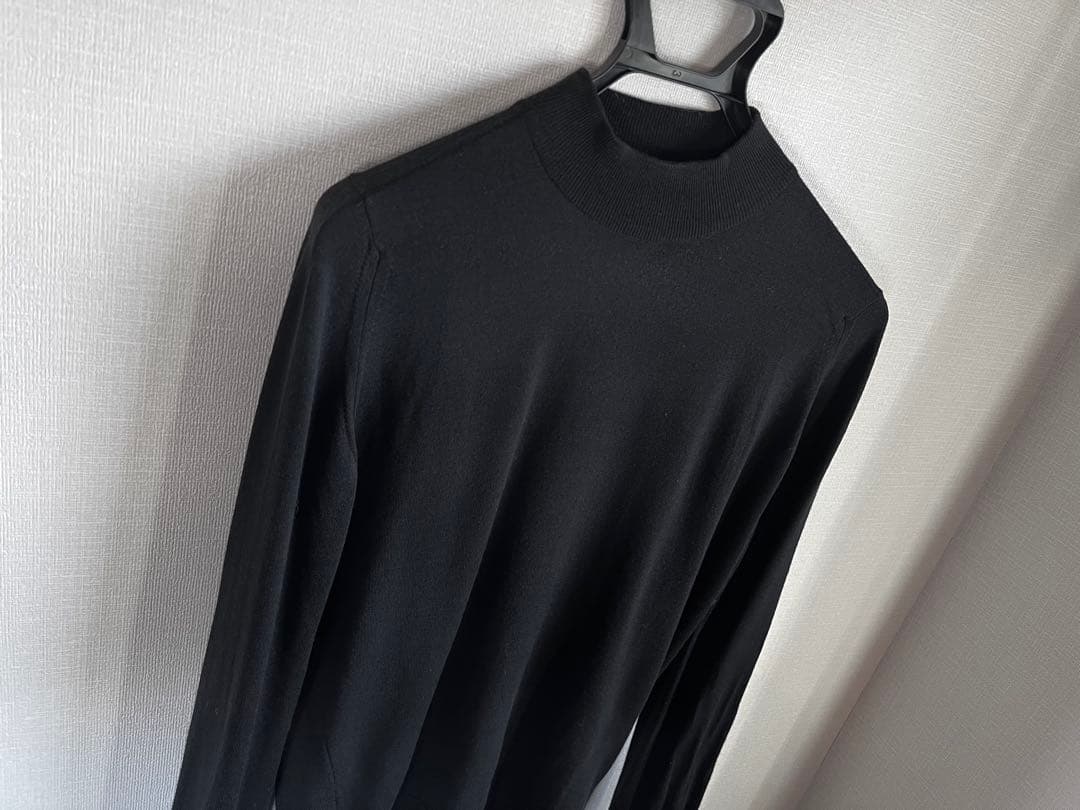 5.3万試着★JOHN SMEDLEY ジョンスメドレー モックネックニットS