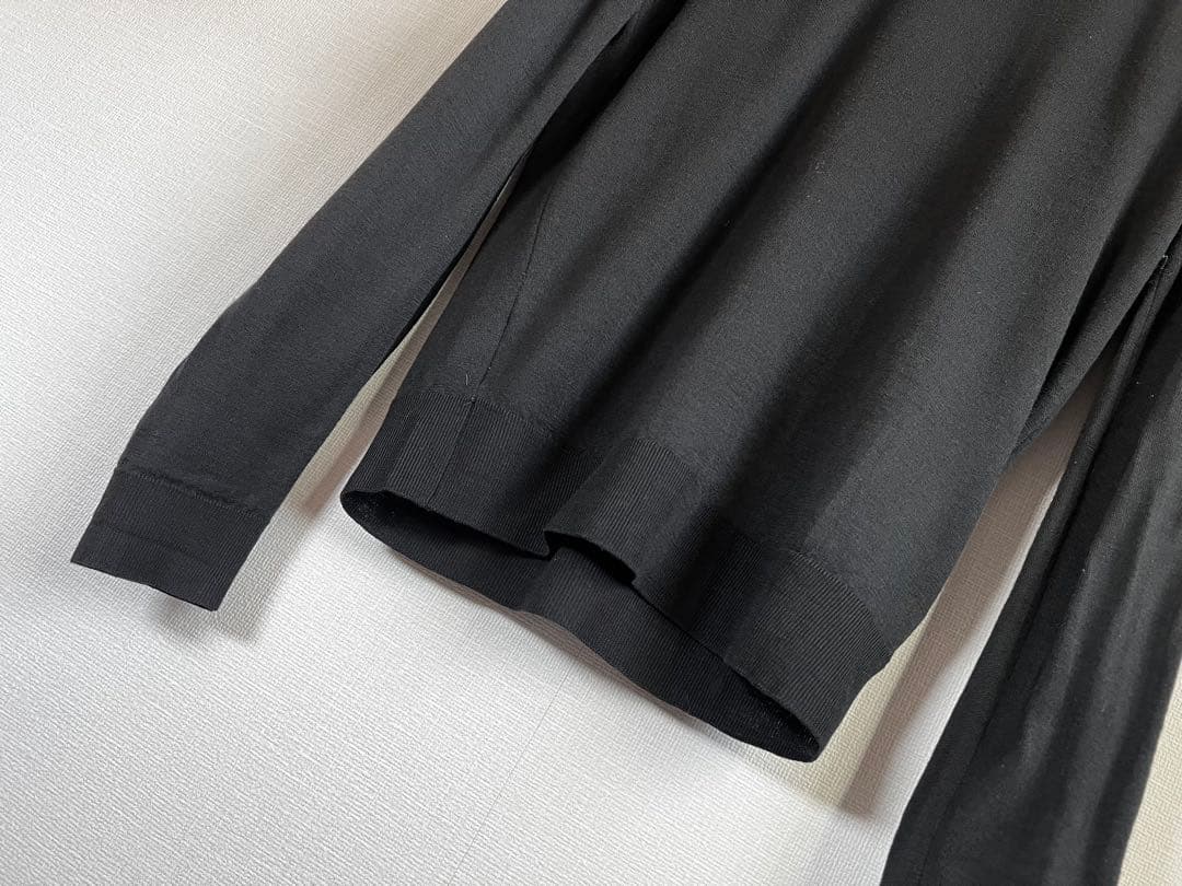 5.3万試着★JOHN SMEDLEY ジョンスメドレー モックネックニットS