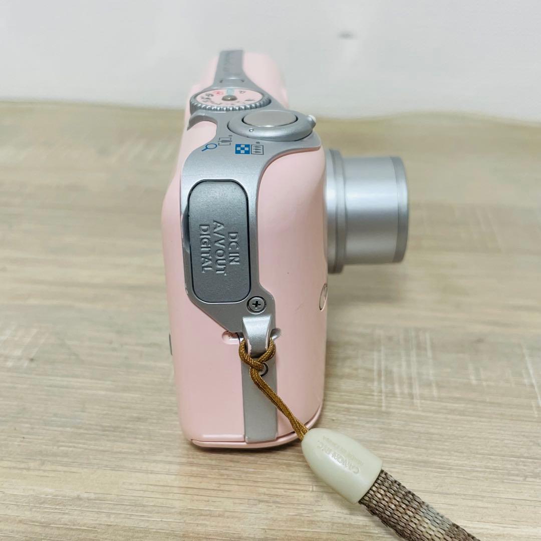 Canon PowerShot E1 ピンク　オールドコンデジ　レトロ