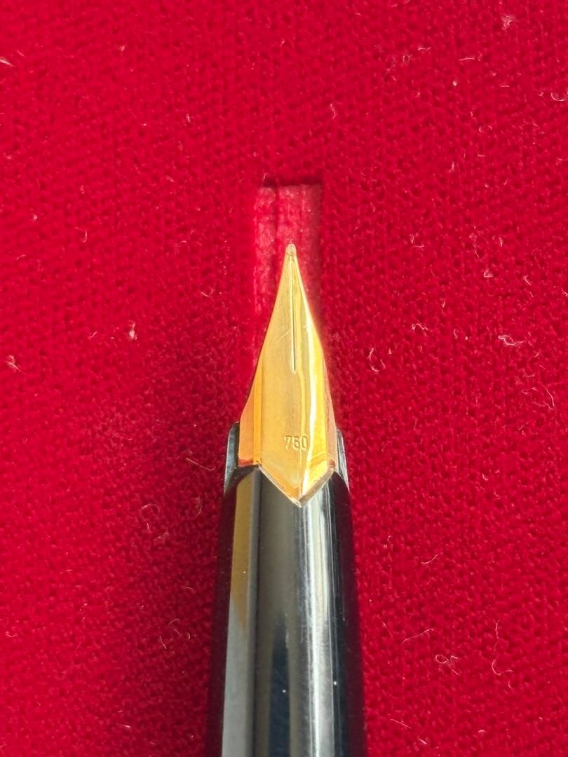 MONT BLANC 万年筆 F（細字）121 ペン先 K18 750 18金