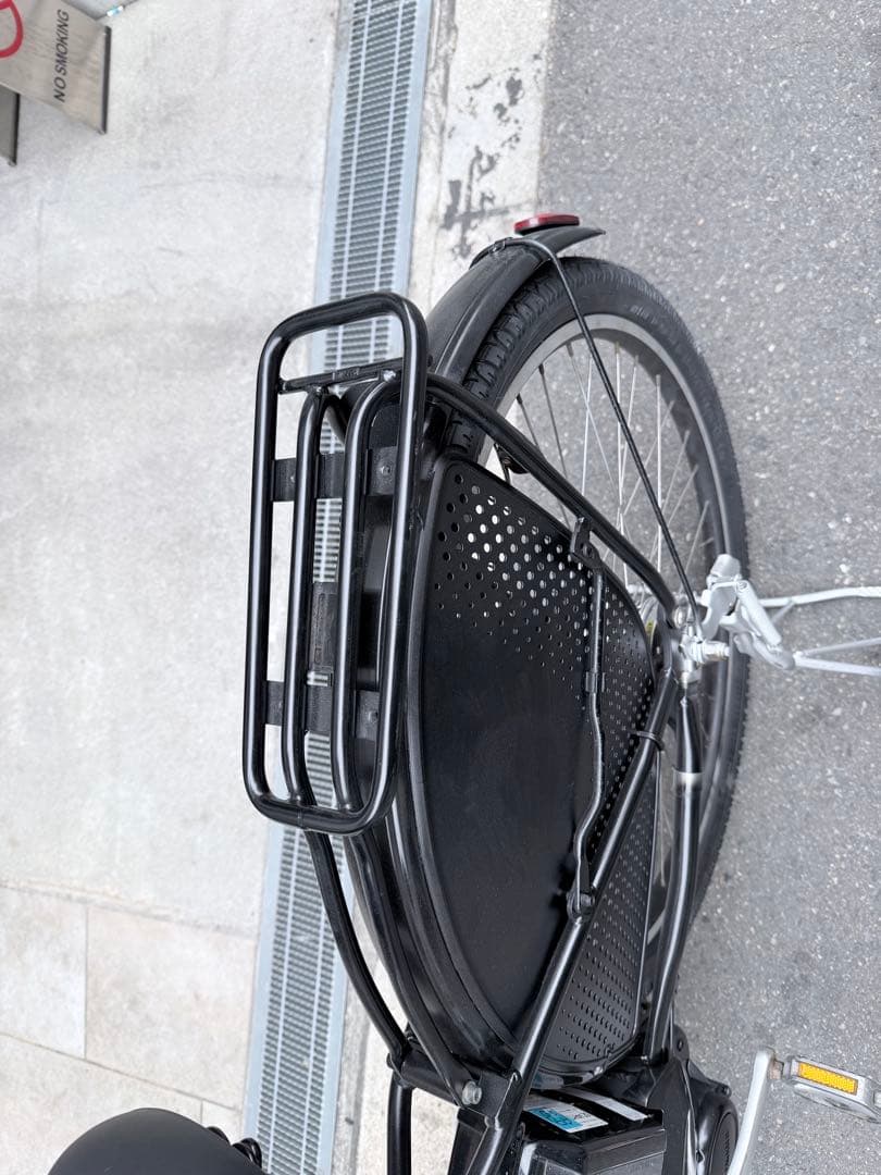 大阪府　ブリヂストン　HYDEE II 電動アシスト自転車 ブラック