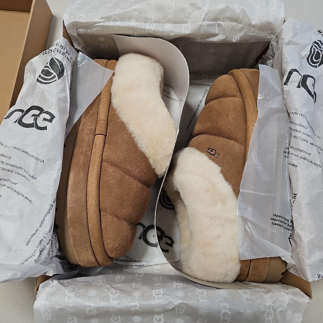 正規品★ UGG ★厚底★タズリータ ★チェスナット★アグ★ムートンブーツ