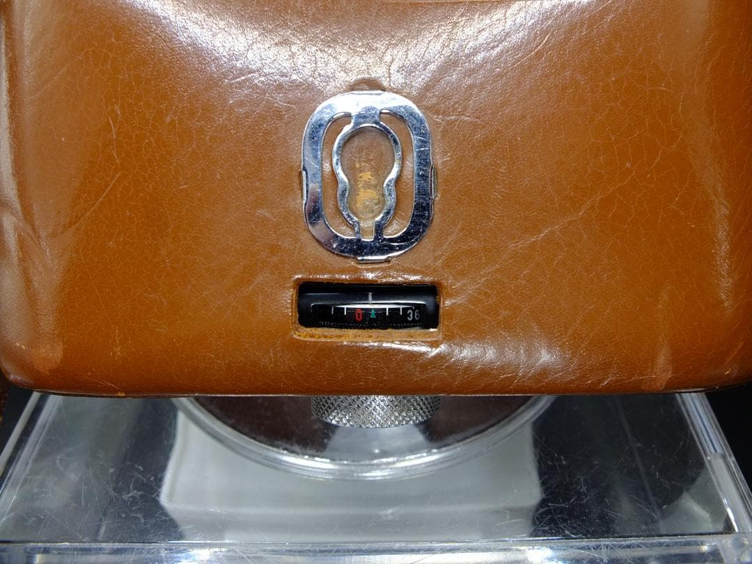 アグファ ジレッテ／カラーアグナー45mmf3.5革ケース付【実写確認済整備品】