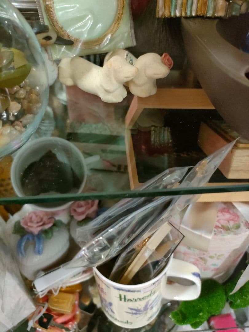 美品　ヴィンテージ　キャビネット　ガラスケース