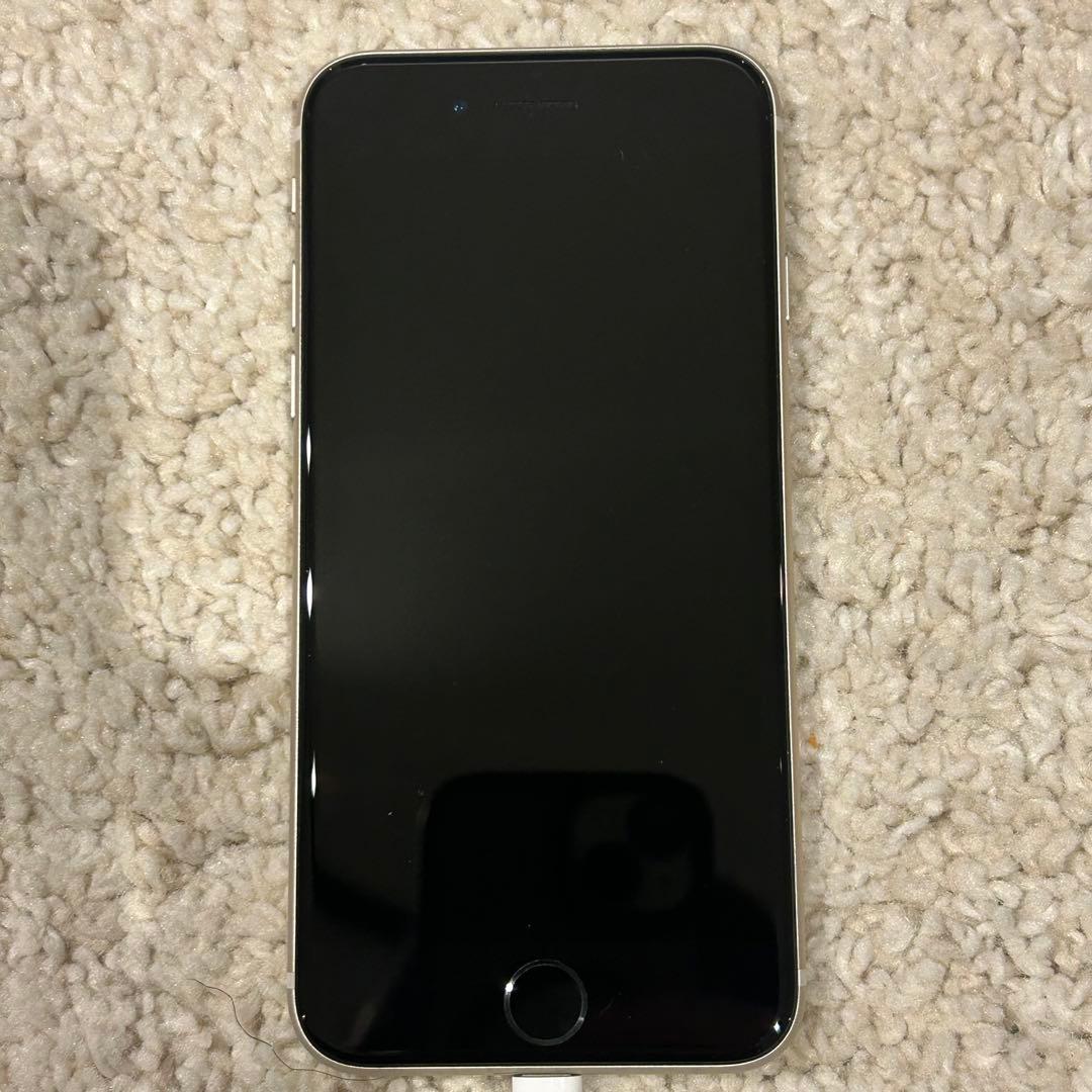 iPhone SE 第二世代 64GB ホワイト バッテリー90% SIMフリー