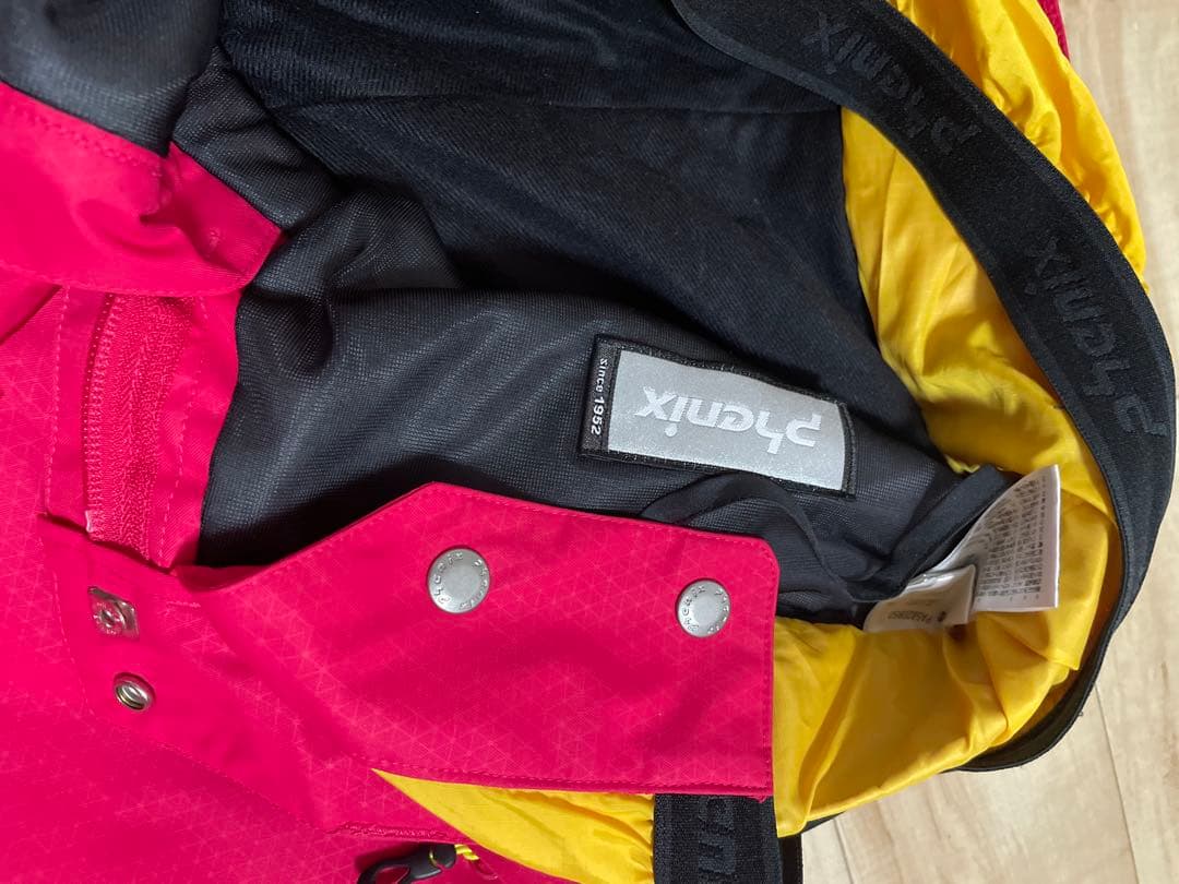 美品Phenix スノーボードウェアセット（黒・ピンク）L