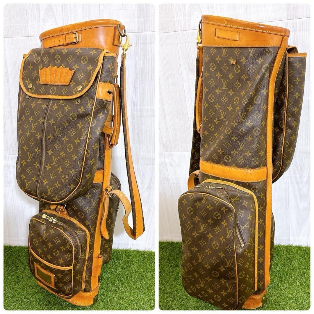 ルイヴィトン キャディバッグ モノグラム ゴルフ キャディバッグ 2way