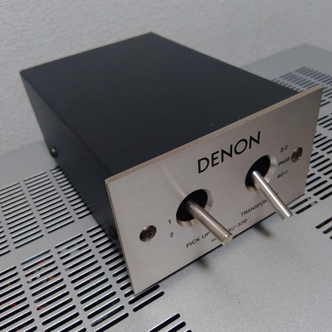 デノン MC(DL-103等)用 昇圧トランス AU-320 動作良好綺麗です