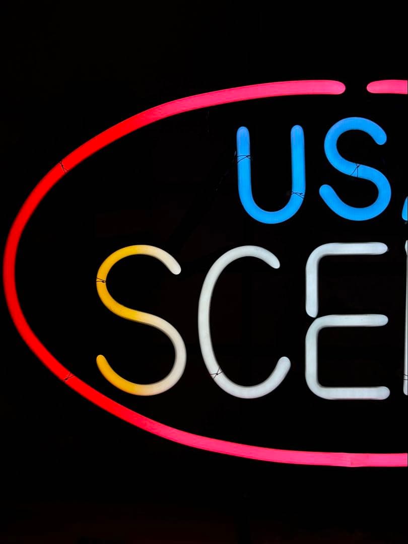 ネオンサイン　USA SCENE