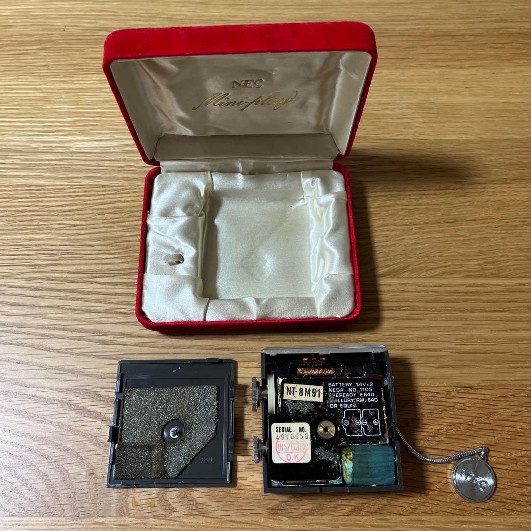 NEC製 AMマイクロラジオ ミニプレイ NT-8M91