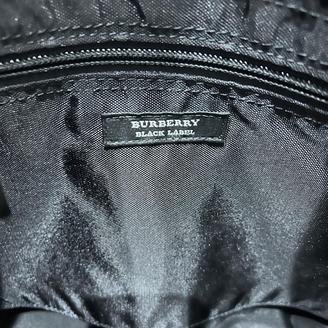 BURBERRY BLACKLABEL ビジネスバッグ ノバチェック 美品 黒