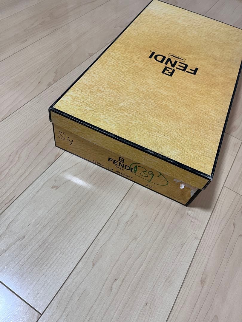 FENDI フェンディ　黒　ブラック　ロングブーツ　6.5