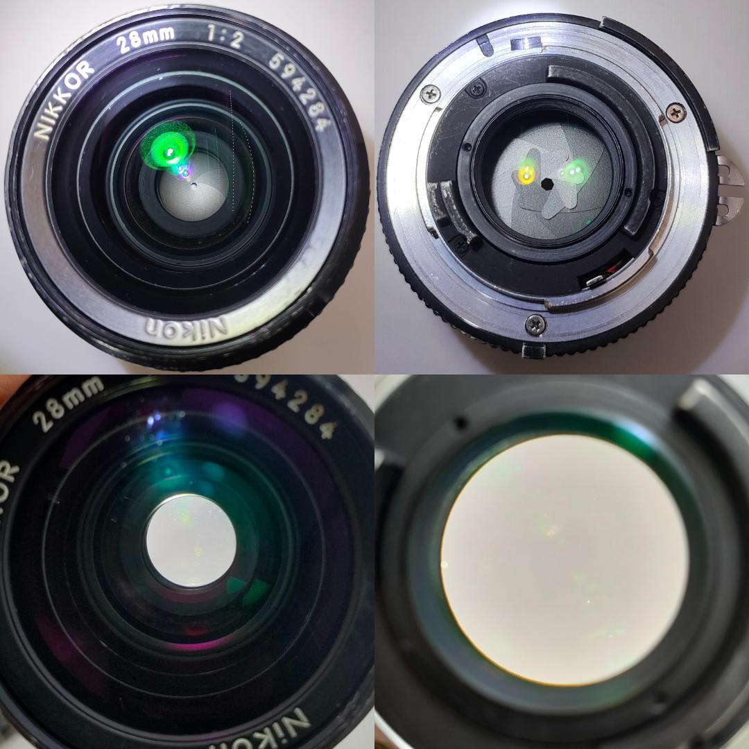 光学綺麗 Nikon Ai-s NIKKOR 28mm F2